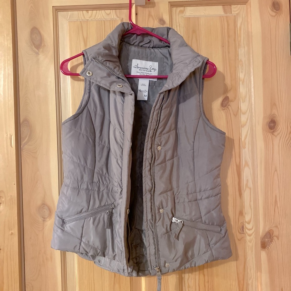 Taupe American Rag Vest - Picture 2 of 4